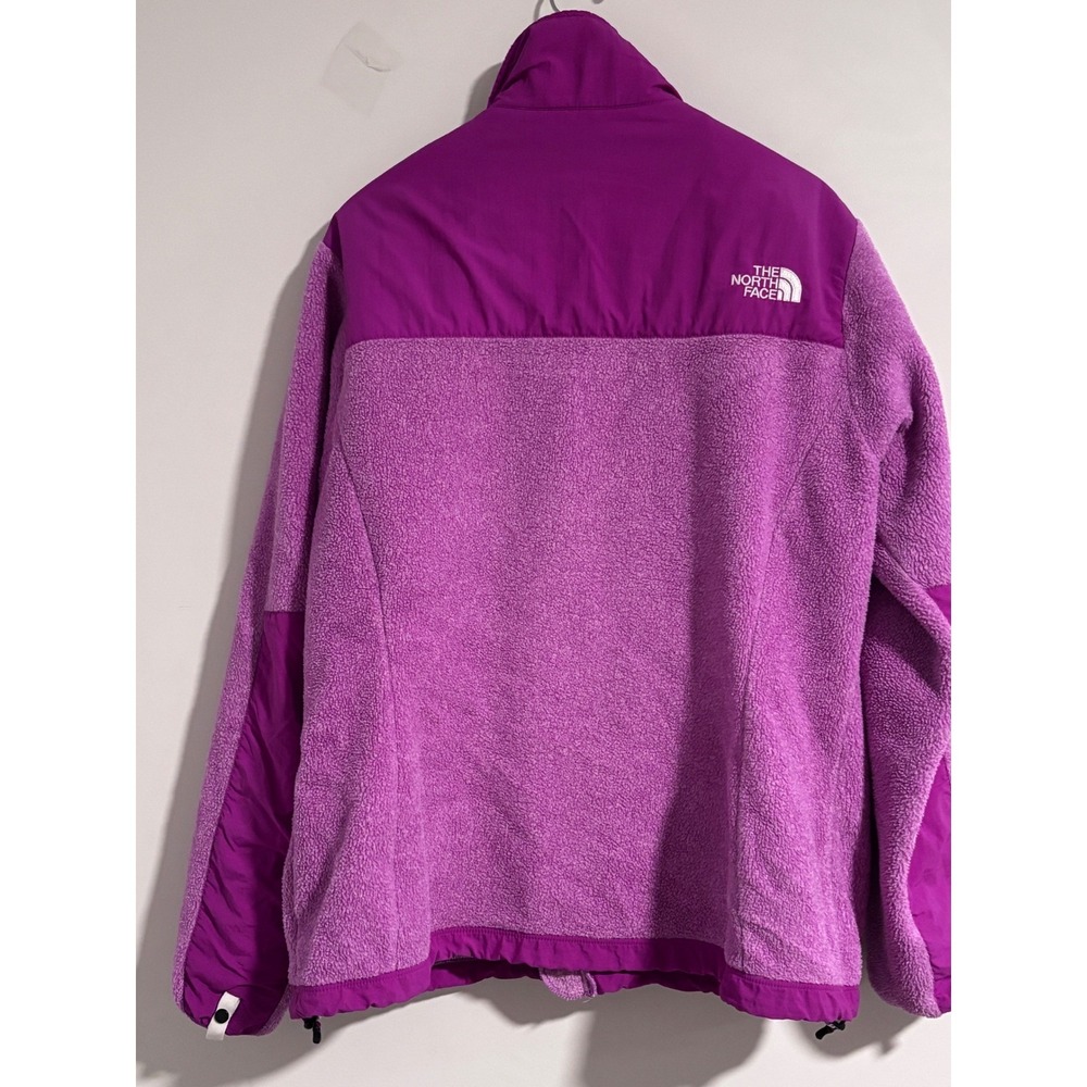 The North Face Denali Purple Sherpa Fleece Jacket Fall Gorpcore Granola L - Picture 9 of 10